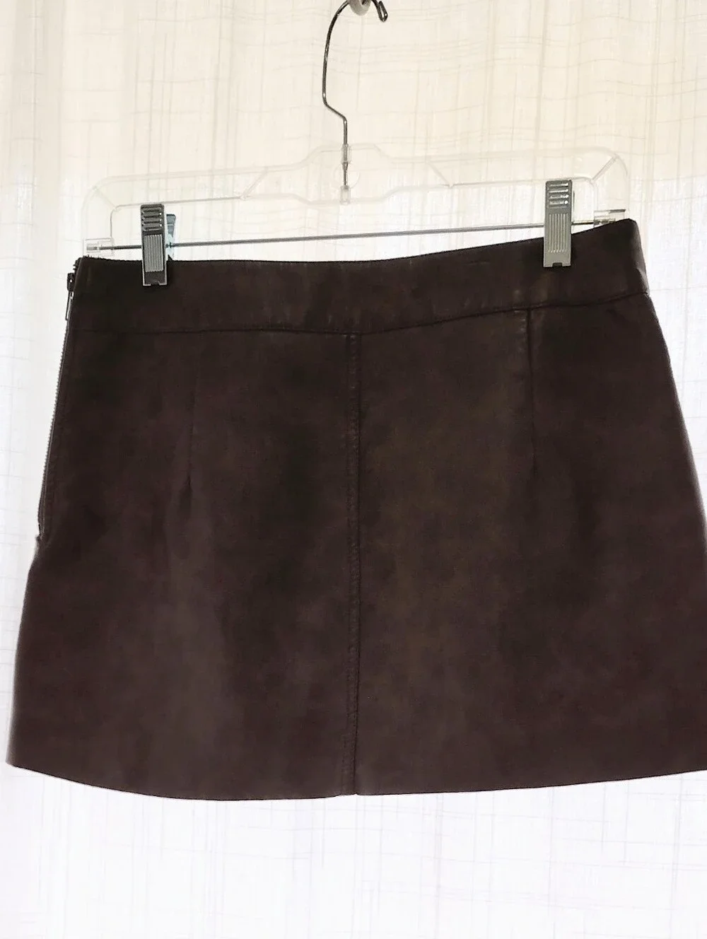 Fashion Nova Sz M  Chocolate Brown Mini Skirt